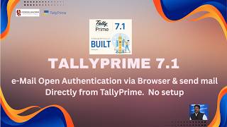 How to Set Up Open Authentication via Browser for e-Mailing from TallyPrime