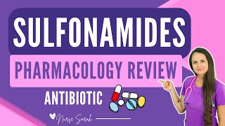 Sulfonamides Pharmacology Nursing Antibiotics NCLEX Review