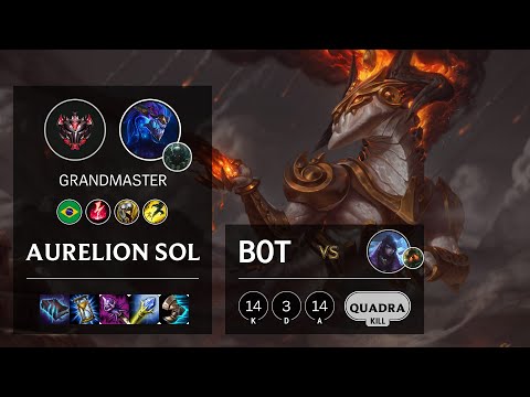 Aurelion Sol Bot vs Aphelios - BR Grandmaster Patch 10.21