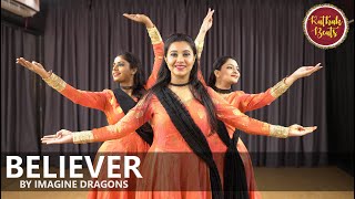Download lagu Believer | Imagine Dragons | Dance Cover by KathakBeats: Sanika, Radhika, Samiksha. mp3