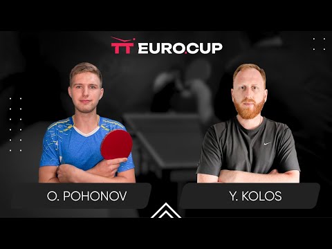 13:40 Oleksandr Pohonov - Yurii Kolos 09.06.2024 TT Euro.Cup Ukraine Professional. TABLE 3