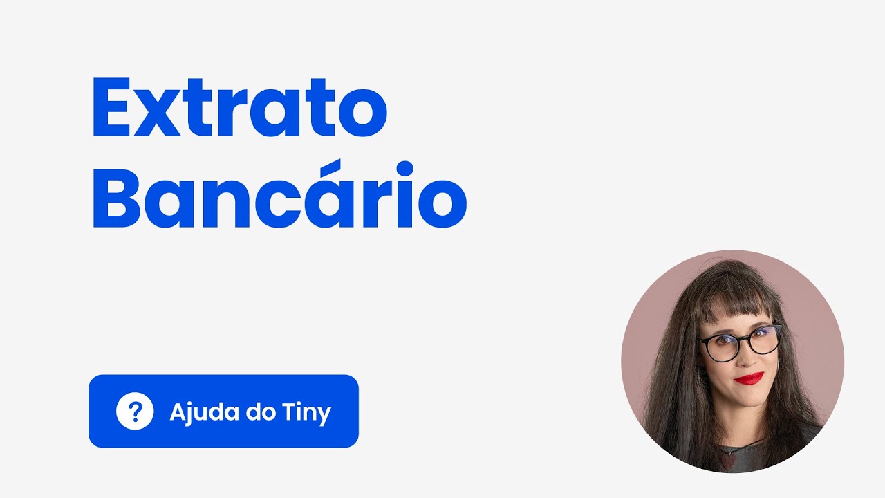 Conciliação usando extrato bancário