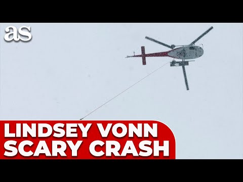 Lindsey Vonn HOSPITALIZED after SCARY CRASH ahead of Olympic downhill