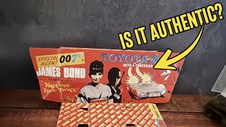 Which One Is REAL? Rare James Bond Corgi Toyota 2000GT Unboxing & Authentication