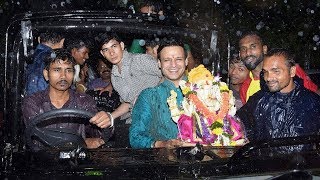 Full Video: Vivek Oberoi Ganpati Visarjan Celebration With Full Family