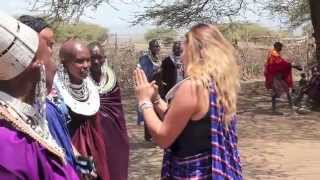 Curious Travelers 1st visit to the Maasai village in Ngorongoro.