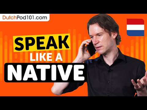 Fix Your Dutch Speaking in 2 Hours