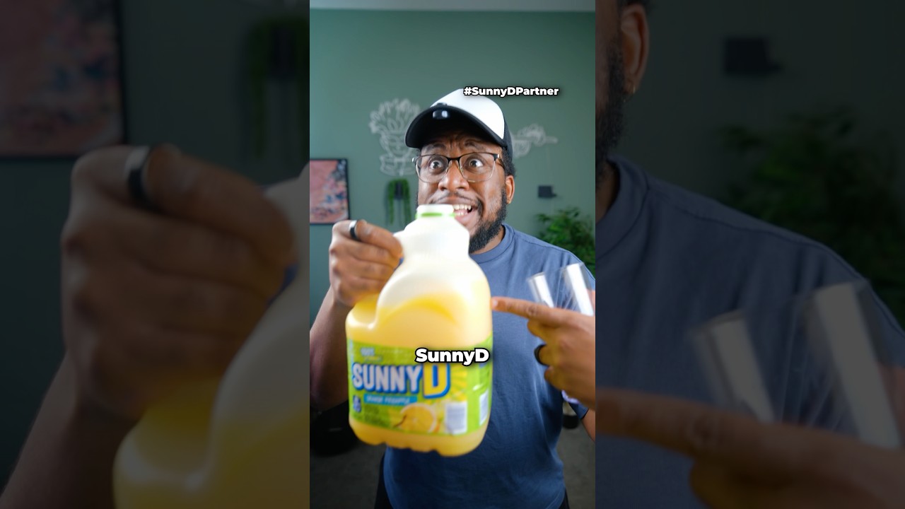 #ad I Drank @OfficialSunnyD... and This Happened