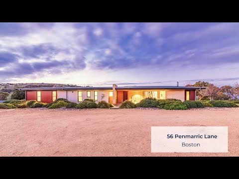 56 Penmarric Lane, Boston, SA 5607, 4 Bedrooms, 2 Bathrooms, House