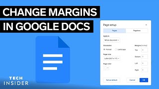 How To Change Margins In Google Docs | Tech Insider