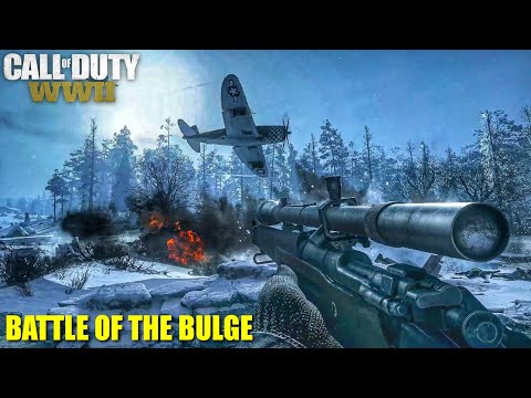Dec'25 1944, The Ardennes Forest / BATTLE OF THE BULGE - Call Of Duty WW2