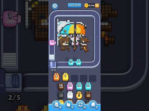 Pixel Flow Level 2434 Walkthrough