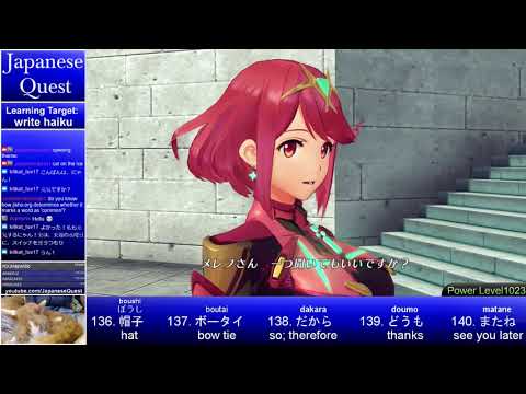 Japanese Quest #137 - Learn Japanese from Xenoblade 2 Cutscenes - Chapter 5: Part 4