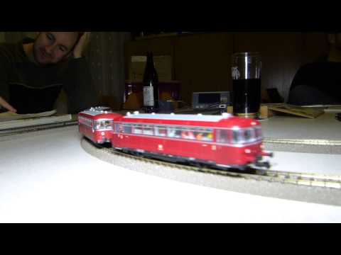 16. Stummi-Treff WN,  20 - Roco Schienenbus in langsamer Vorbeifahrt