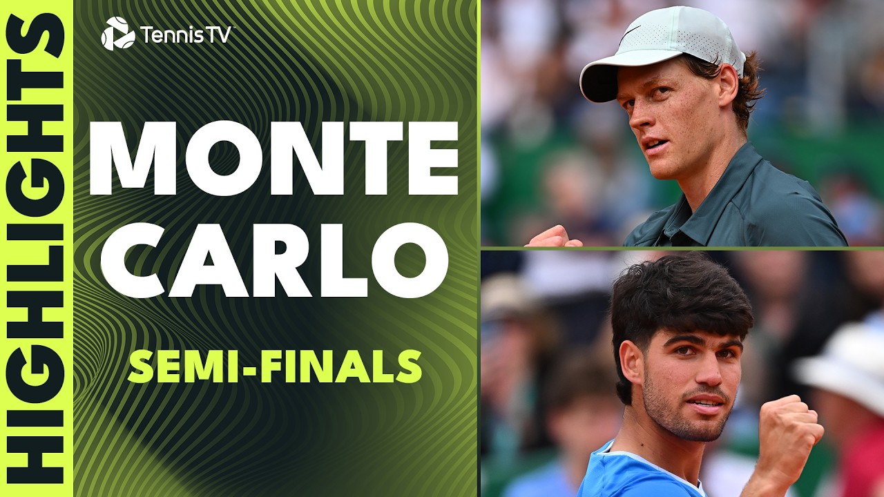 Zverev vs Sinner & Alcaraz vs Vacherot in Semi-Finals 🤩 | Monte-Carlo 2026 Semi-Final Highlights