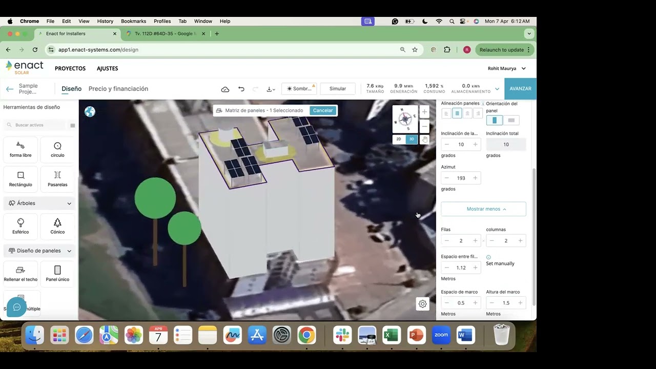 Enact Solar Design Software 2025 - Colombia Demo Session