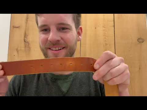 Leather belt review - Made in B.C. Canada