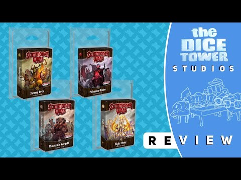 Summoner Wars Factions Review: Crimson Swamp Mountain Elves