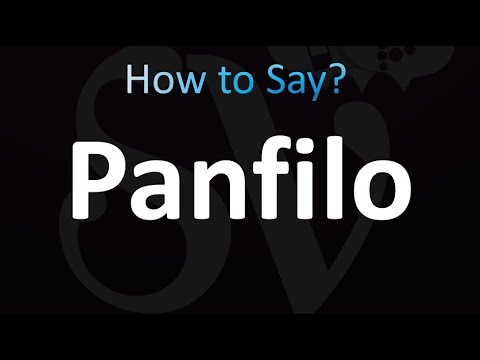 How to Pronounce Panfilo (The Decameron)