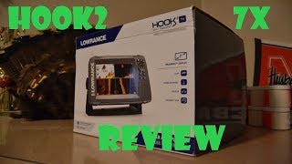 Lowrance hook2 7x splitshot gps