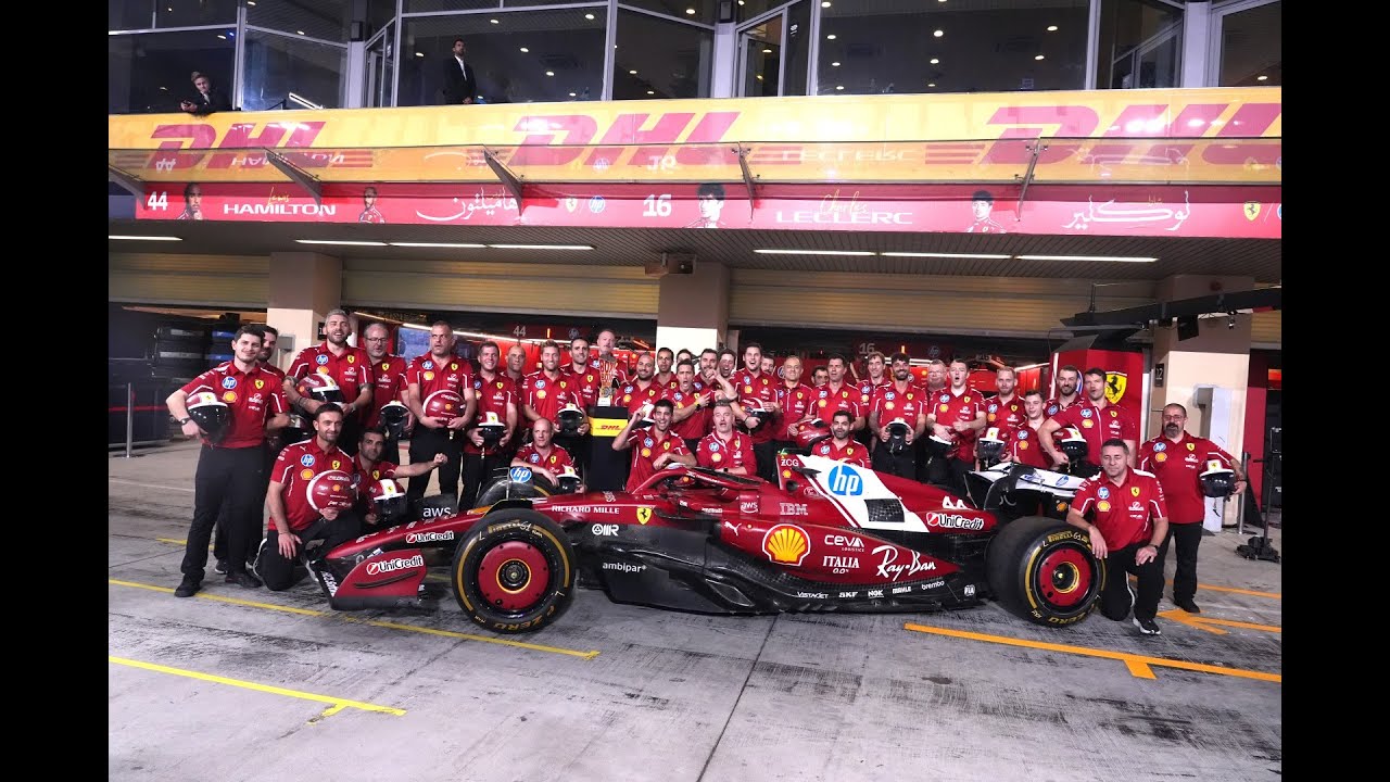 DHL Fastest Pit Stop Winner 2025 - Scuderia Ferrari