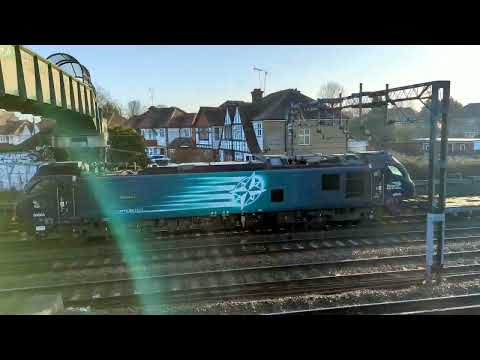 DirectRailServices Class 88005 'Minerva' 429B 0534 Tilbury Container TML FL to Coatbridge 26.02.2022