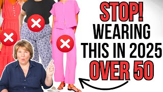 Over 50? 🚫 STOP Wearing These 10 Summer Fashion Items in 2025! 😳