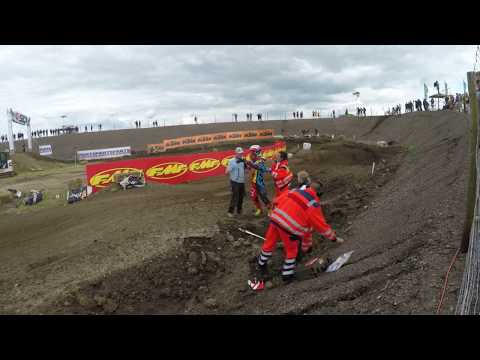 MXGP Teutschenthal 20.5.2017 - Tim Gajser Crash 2,7k 60fps