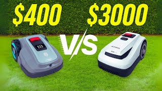 Best CHEAP vs EXPENSIVE Robotic Lawn Mowers in 2025 (Wire Free)