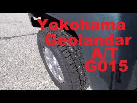 Yokohama Geolandar A/T G015 First Impressions