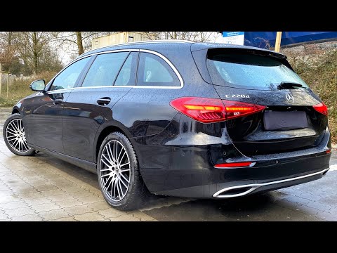 2022 Mercedes Benz c class c220d T - exterior and interior details