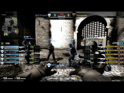 MVP Project vs Renegades (Cobble) Map 2 - CS:GO Minor Championship Asia, Playoffs