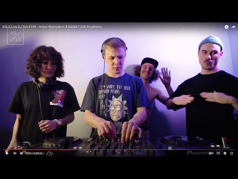 ASLS Live DJ Set #198 - Anton Bystryakov & Natali F b2b Kruzhalov