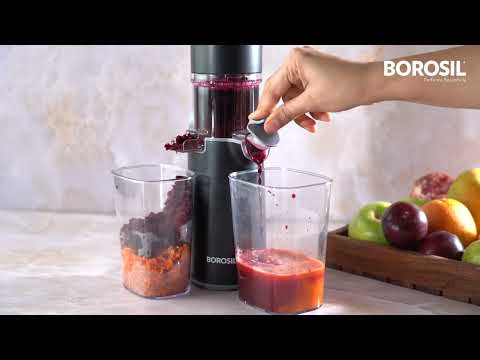 Borosil Easy Juice Cold Press Slow Juicer