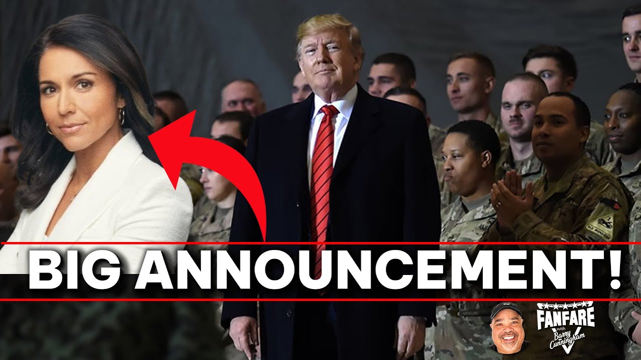 BREAKING NEWS: TULSI GABBARD ENDORSES DONALD TRUMP WITH HUGE ANNOUNCEMENT!