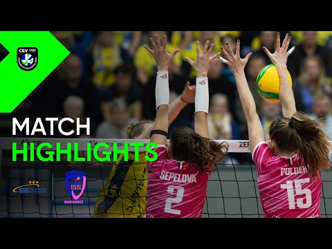 Highlights | SSC Palmberg SCHWERIN vs. LEVALLOIS PARIS Saint Cloud | CEV ZEREN Group CL Volley 2026