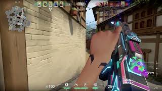 レイナでごり押し4kill【valorant】