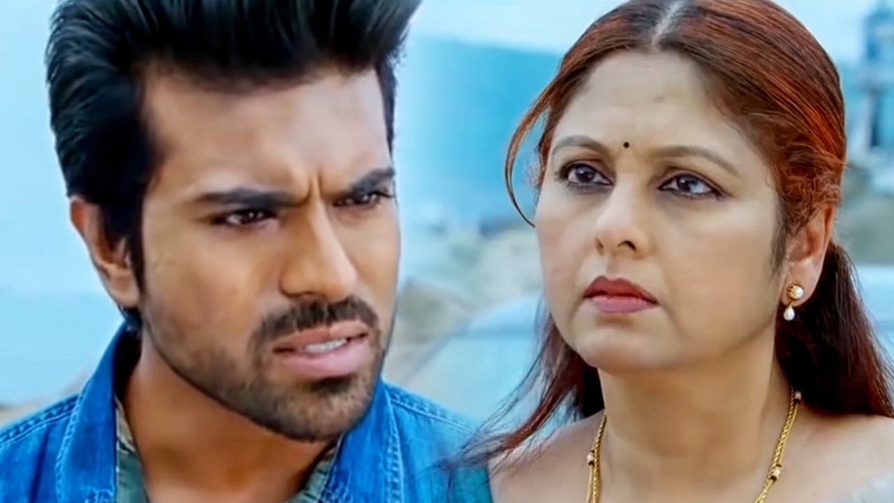 जयासुधा Ram Charan से इतनी दूर से मिलने आती है | Yevadu फिल्म का Best 