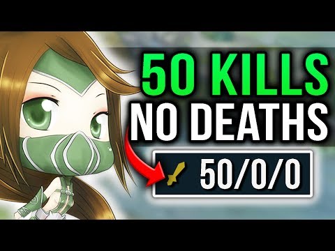 50 KILLS WITHOUT DYING CHALLENGE (AKALI RANKED CHALLENGE) (INSANE DIFFICULTY) - League of Legends