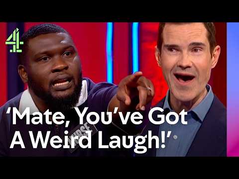 Jimmy Carr Discovers Who Has The WORST Laugh | I Literally Just Told You | Channel 4