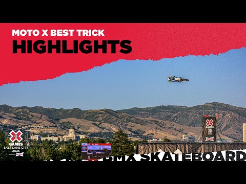 BEST OF Moto X Best Trick | X Games Salt Lake City 2025