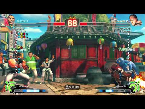 Air [Ryu] vs Kiryu Tsukimiya [Guy] cab55sei [Balrog] SSF4 Ranked Matches - TRUE-HD