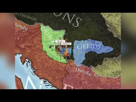 Rattle of Nedao, 454 Collapse of the Hunnic Empire - The Scourge of God is no more (Part 1)