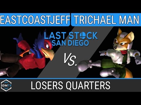 LSSD 80 - EastCoastJeff (Falco) vs. Trichael Man (Fox) - SSBM Losers Quarters - Smash Melee