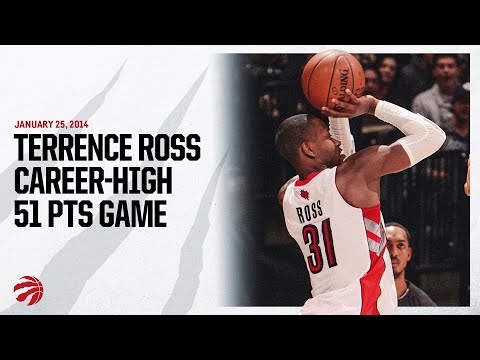 Terrence Ross Career-High 51 PTS Game | Toronto Raptors vs. Los Angeles Clippers | January 25, 2014