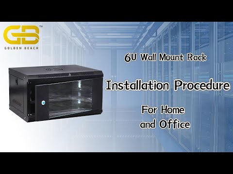 network cabinet rack installation 2024