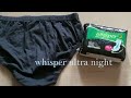 WHISPER ULTRA NIGHT/WHISPER ULTRA NIGHT PADS