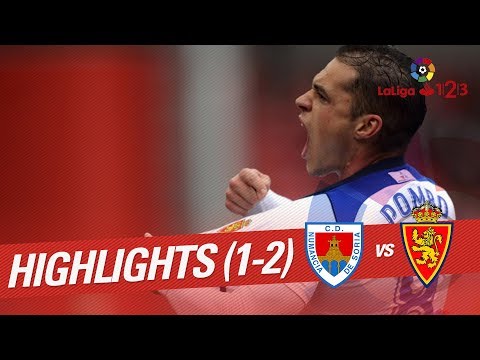 Resumen de CD Numancia vs Real Zaragoza (1-2)
