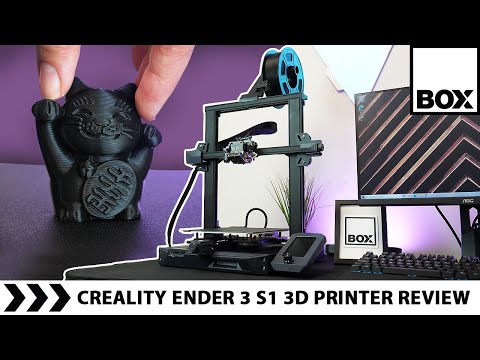 Creality Ender 3 S1 3D Printer | Beginners Review