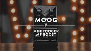 Video thumbnail for Moog Minifooger MF Boost | Reverb Demo Video by Reverb